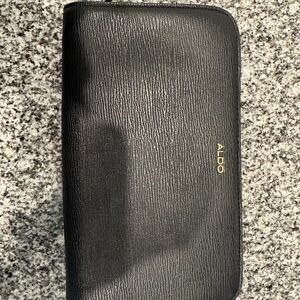 Aldo Textured Black Wallet